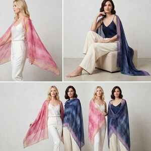 MANGO Set of 2 | Sheer Scarves